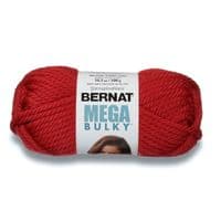 Bernat MEGA BULKY Knitting Yarn / Wool 300g - 88532 Claret